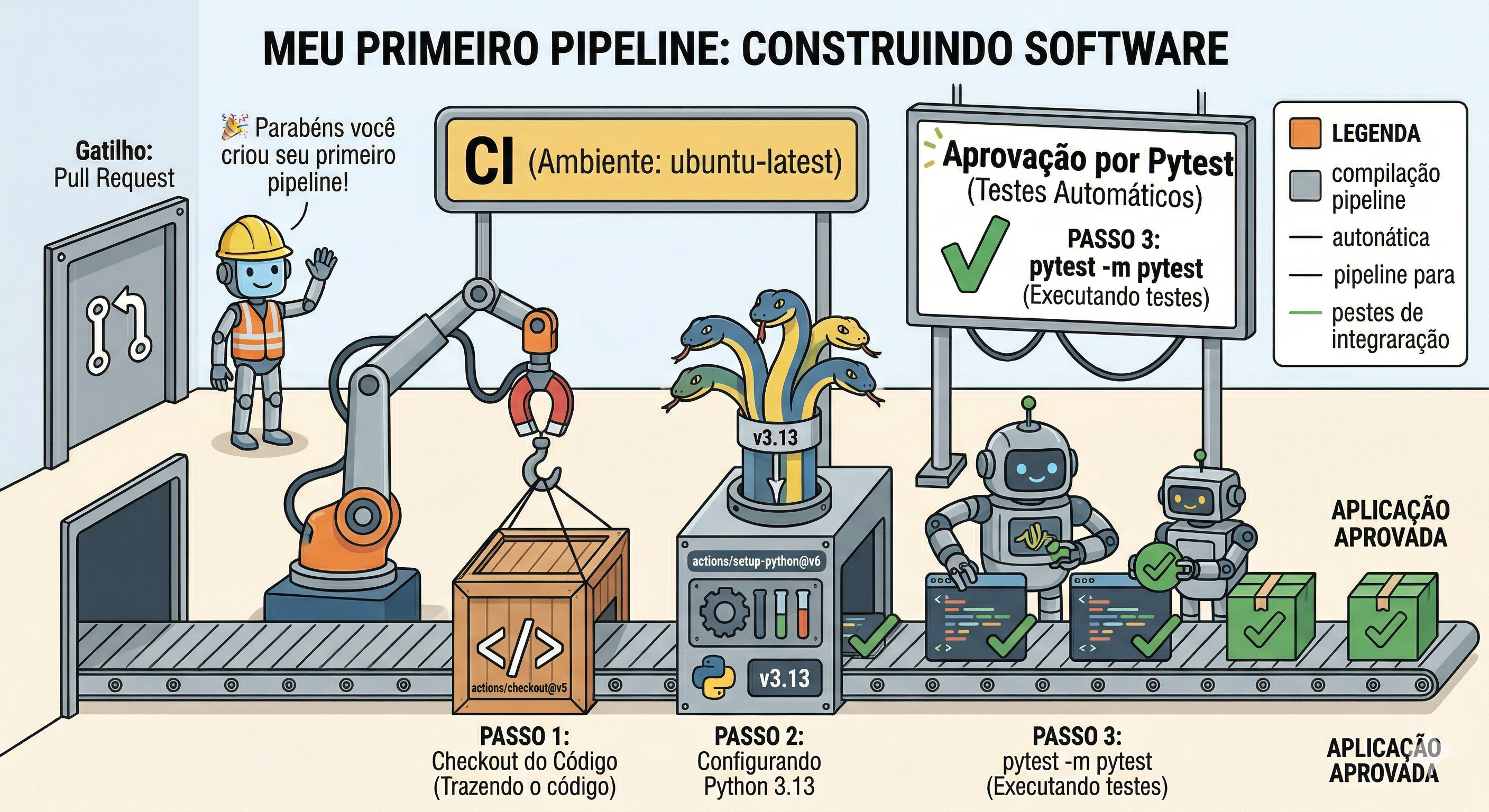 Seu primeiro pipeline